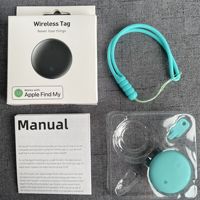 Traceur d'objets en plastique certifié MFi pour IP68, compatible avec Find My, balise anti-perte pour clés, portefeuille, bagages, collier d'animal de compagnie