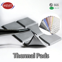 Cinta Térmica de Silicona Suave 1.5W para CPU/GPU/LED, Marca NDST, Clasificación de Resistencia al Fuego 94-V0, Alto Voltaje 6 KV, Alta Temperatura, Vidrio