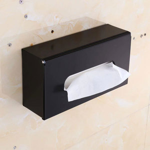 Caja Rectangular de Pañuelos Faciales de Acero Inoxidable, Soporte de Papel de Mesa de Lujo, Soporte de Pañuelos Montado EN LA Pared para Toliet, Hotel, Cocina - Product Image 5