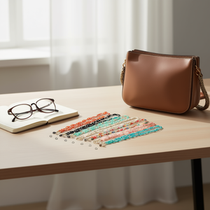 Z Brand Plastic Chain <b>Keychain</b> 70Cm Multicolor Fashionable For <b>Glasses</b> Bag Accessories - Product Image 3