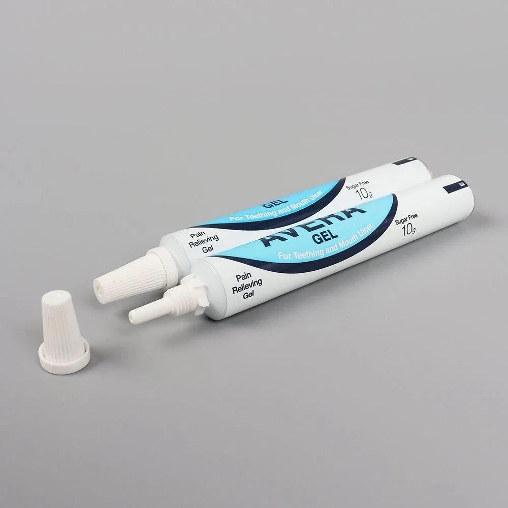 3g 5g 10g High Barrier Packaging Glue Tube Industry Package Long Nozzle Cap Medical Ointment Aluminum Tube