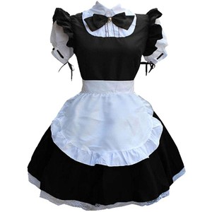 Black White Chocolate Halloween <strong>Costumes</strong> <strong>French</strong> Bowknot Maid Skirt Girls Woman Anime Cosplay <strong>Costume</strong> Waitress Party <strong>Costumes</strong> - Product Image 6