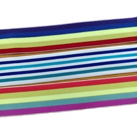 1M bandes élastiques 4cm large grain pantalon ruban élastique ceinture bande de caoutchouc à rayures colorées 40mm sacs à sangle tissu à coudre