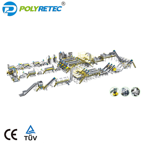 Polytec Automatic Pet Bottle Recycling Crushing Washing Line