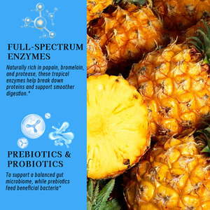 Factory Supply Digestive Enzyme Capsules Effectiveness for Digestion Gut Balance Support Probiotic Prebiotic Blend Capsules - Product Image 6