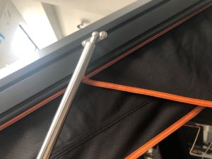 <span class=keywords><strong>Tente</strong></span> <span class=keywords><strong>de</strong></span> <span class=keywords><strong>toit</strong></span> rigide pour camping-car, coque en aluminium en forme <span class=keywords><strong>de</strong></span> Z <span class=keywords><strong>de</strong></span> 132 cm <span class=keywords><strong>de</strong></span> large, éclairage LED intégré, tissu enduit PU 280g 320g. - Product Image 6