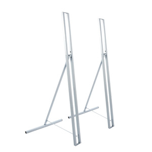 Cao cấp miễn phí-đứng cut-out hiển thị đứng khung sắt trắng mạnh mẽ Standee hỗ trợ cho các tông con số tổ chức sự kiện triển lãm sử dụng - Product Image 2