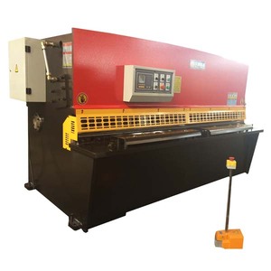 Máquina <span class=keywords><strong>de</strong></span> Corte y Plegado Hidráulica Semiautomática WORLD QC12Y-6x2500 con Componentes Centrales PLC, Longitud <span class=keywords><strong>de</strong></span> Cuchilla <span class=keywords><strong>de</strong></span> 2500 mm, 380 V - Product Image 1