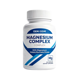 Cápsulas de Magnesio Triple Quelado de Alta Biodisponibilidad, 60 Unidades, Fórmula Mineral Compuesta Suave para el Consumo Diario en Adultos, Refuerzo Inmunológico - Product Image 1