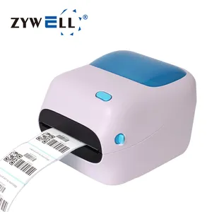 Zywell Impresora De Etiquetas Waybill Printer Bluetooth 4x6 Shipping Label Thermal Printer