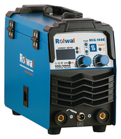 Nouvelle soudeuse MIG portable à onduleur ROLWAL MIG-140E, fil de 0,8 mm, 220 V