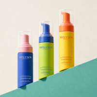 Flacon de sérum tonique de qualité cosmétique, flacon de nettoyant moussant, flacon de savon liquide en plastique provenant d'un fabricant d'emballages chinois