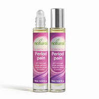 Roll-on Apaisant Douleurs Menstruelles aux Huiles Essentielles Naturelles – Botanique, Voyage & Nomade, Soulage les Spasmes, Régulation Douce – Personnalisable OEM