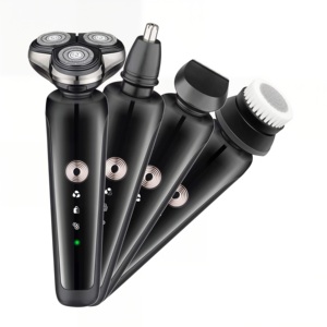 Tondeuse à nez multifonction portable sans fil, <span class=keywords><strong>rasoir</strong></span> à barbe <span class=keywords><strong>pour</strong></span> homme, <span class=keywords><strong>rasoir</strong></span> électrique rechargeable 4 en 1 <span class=keywords><strong>pour</strong></span> le <span class=keywords><strong>visage</strong></span> - Product Image 1