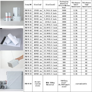 Bolsas de Envío de Polietileno LDPE y HDPE de Alta Resistencia con Adhesivo Fuerte, para Ropa, Envío Rápido, Directo de Fábrica - Product Image 4