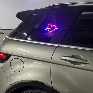 LELANPU Luces Decorativas para <span class=keywords><strong>Taxi</strong></span>, Camión, Luces Halo Demon, RGB, Decoración para Ventana, Proyector para Auto, Accesorios para Coche, Luz LED Decorativa - Product Image 4
