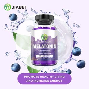 Integratore Vegano di Melatonina in Gommose per Adulti, Aiuta a Dormire Meglio, Produzione Diretta Jiabei - Product Image 4