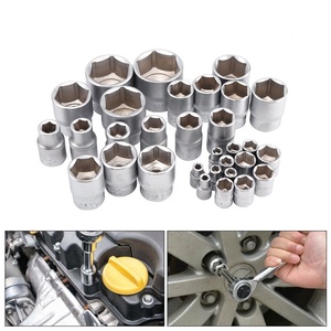 Set di 215 Pezzi di Chiavi a Bussola Professionali da 1/4\", 3/8\" e 1/<span class=keywords><strong>2</strong></span>\" per Meccanici in Officina e Garage - Product Image 4