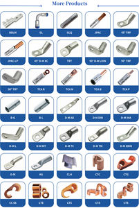 موصل محطة نحاسي من نوع CTG C وكابل كهربائي وموصلات تجعيد للأذنين - Product Image 5