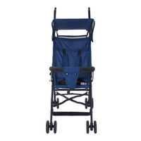 Poussette pliable fixe légère pour bébé et parapluie à baldaquin plat pare-chocs pour bébé