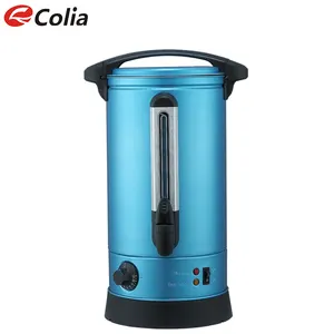 Water Boiler 10 Liter Colorful Lacquered Hot Water Urn Commercial Electric Water Boiler Stainless Steel