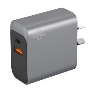 <span class=keywords><strong>Chargeur</strong></span> mural USB A+C à double port intelligent PD65W QC3.0 3A pour téléphones <span class=keywords><strong>iPhone</strong></span> Samsung Huawei, compatible avec les prises AU/EU/UK/US - Product Image 2