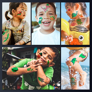 Tatuaggi per Bambini, Adesivi Impermeabili Luminosi che si Illuminano al Buio, Tatuaggi Temporanei Personalizzati - Product Image 3