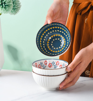 Coffret cadeau de bol en porcelaine japonaise Offre Spéciale en porcelaine de 4.5 pouces