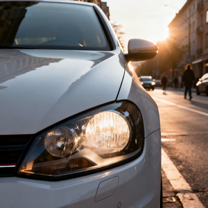 Fari a LED Bianchi Freddi per VW <span class=keywords><strong>Golf</strong></span> 6 MK6 con Striscia Decorativa Argento, Plug and Play, Nuovi Fari Auto - Product Image 4