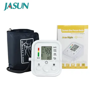 Dispositivi di forniture mediche per uso domestico polsino elettronico sfigmomanometro braccio superiore BP macchina automatica digitale pressione sanguigna Monit