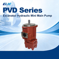 Mini pompe principale d'excavatrice d'Elic série de PVD-00B PVD-00B-11 PVD-00B-14P PVD-00B-15P la pompe hydraulique de PVD-00B-16P pour Nachi
