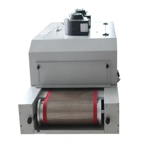 Mesin konveyor Curing UV 300mm 220V sistem mesin Curing tinta suku cadang kecil