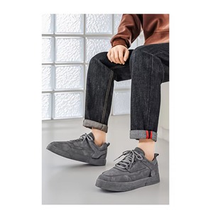 Calzado Deportivo Casual para Hombre, Transpirable, con Cordones, Parte Superior de PU, Suela de Plástico, Color Sólido, para Verano, Gran Venta - Product Image 5