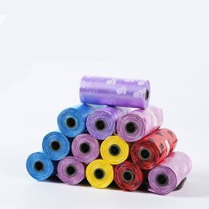 Custom Printed Plastic Reusable Portable Eco Friendly Scented <b>Compostable</b> Biodegradable Dog Poop Bags - Product Image 5