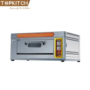 Big Chamber Space Large Production Ability Mechanism Easy Control Panel Table Top Gas Oven