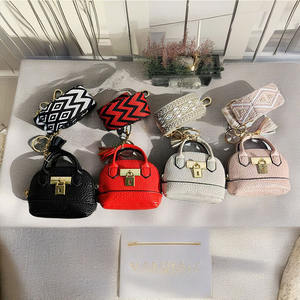 Neue <span class=keywords><strong>Mini</strong></span>-Geldbörse aus PU-Leder, Schlüssel- und Münztasche, Schlüsselanhängertasche, Hängedekoration, Geschenk - Product Image 3