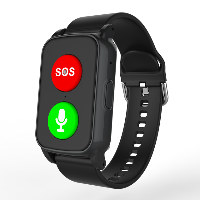 S3 GPS Smartwatch with Fall Detection SOS Voice Button 4G Portable Emergency Health Monitoring Smart Watch for Elderly