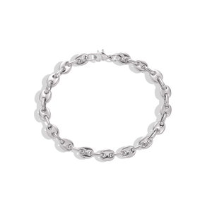 Vente chaude Porc Nez Chaîne Femme Hip Hop 7mm <span class=keywords><strong>Grain</strong></span> <span class=keywords><strong>De</strong></span> Café Cubain <span class=keywords><strong>Cheville</strong></span> Chaîne Bijoux - Product Image 3