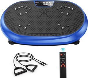 Plataforma <span class=keywords><strong>Vibratoria</strong></span> Electromagnética Vertical de 200W con Función de Música Conectada a la App, Fabricada <span class=keywords><strong>en</strong></span> Hierro ABS, para Gimnasio y Uso Doméstico, Venta al Por Mayor OEM - Product Image 6