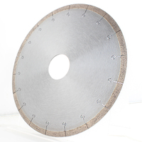 Hoja de sierra de corte de diamante para cortar azulejos duros, hoja Daw de corte suave de 10 pulgadas y 260mm de calidad op