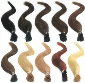 Italien Kératine Fusion Pré-collée Microlink Bâton <span class=keywords><strong>JE</strong></span> Pointe Cuticules Alignés Naturel Réel Remy Extensions <span class=keywords><strong>De</strong></span> Cheveux - Product Image 6