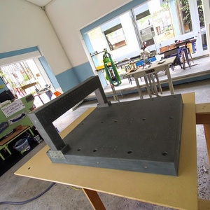 1000*1000*150mm đá granit bề mặt tấm đá granit đo bảng cho phòng thí nghiệm đá granit tấm phẳng để kiểm tra khuyết tật dẫn - Product Image 6