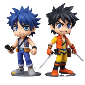 Mainan karakter Anime klasik Jepang terlaris ornamen dekorasi figur aksi Anime