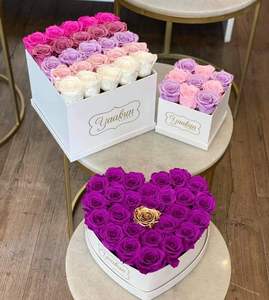 ตลอดไปดอกกุหลาบถังกอดดอกไม้ดอกไม้นิรันดร์ยาวนานดอกไม้รูปทรงโดมเก็บรักษาดอกกุหลาบสดของขวัญวาเลนไทน์ - Product Image 6