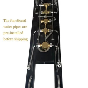 Modern 2024 New Trending Creative Waterfall <strong>Shower</strong> Panel System Rainfall <strong>Shower</strong> Mixer <strong>Stand</strong> <strong>Alone</strong> Rainhead <strong>Bath</strong> <strong>Shower</strong> Faucets - Product Image 2
