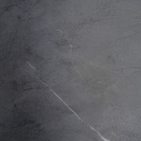 Film décoratif en PVC gris foncé non adhésif, motif marbre, film de lamination pour panneaux de meubles, autocollant pour carrelage