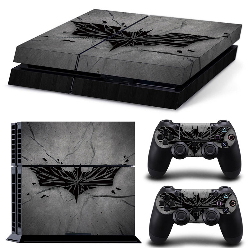 对于ps4贴纸playstation4苗条/pro控制台控制器搪塑表皮贴花葡萄酒
