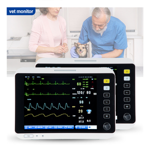 Di động cầm tay bác sĩ thú y Màn hình Phòng khám vật nuôi bệnh viện đa thông số thú y <span class=keywords><strong>Heart</strong></span> <span class=keywords><strong>Rate</strong></span> Monitor - Product Image 1