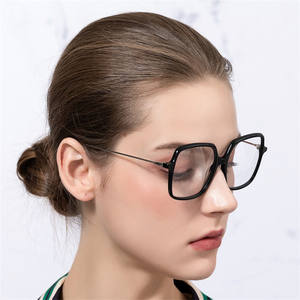Lunettes de vue polygone Anti-lumière bleue <span class=keywords><strong>pour</strong></span> femmes, monture de lunettes optiques de haute qualité, 2023 - Product Image 3