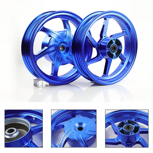 Pour Honda GIORNO 125, jantes en alliage d'aluminium modifiées CNC, roues avant et arrière, jantes en alliage, velg 12 pouces, accessoires de moto - Product Image 1